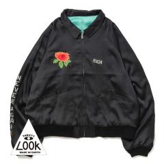 THRIFTY LOOK�i�X���t�e�B�[���b�N�jGERMANY BLOUSON RAYON�i�W���[�}�j�[ �u���]�� ���[�����j�X�[�x�j�A�W���P�b�g ���[���� ���o�[�V