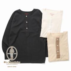 Olde Homesteader�i�I�[���h�z�[���X�e�b�_�[�jRustic Jersey Henley Neck Long Sleeve�i���X�e�B�b�N�W���[�W�[ �w�����[�l�b�N �����O
