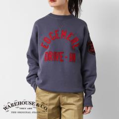 WAREHOUSE�i�E�G�A�n�E�X�jLot.401 SET-IN SLEEVE SWEAT / EDGEMERE�iLot.401 �Z�b�g�C���X���[�u �X�E�F�b�g / �G�b�W���A�j���N�� �X�E