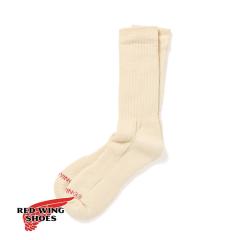 RED WING�i���b�h�E�B���O�jFULL CREW SOCKS / CREAM�i�t���N���[�\�b�N�X / �N���[���j�\�b�N�X �C�� �A�����J�� �I�[���V�[�Y�� �u�[�c
