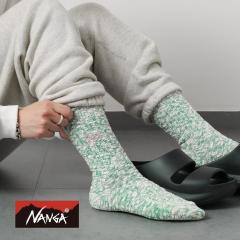 NANGA�i�i���K�jCOLOR SLUB YARN 3/4 SOCKS�i�J���[�X���u���[�� 3/4 �\�b�N�X�j�C�� �\�b�N�X �J���[�\�b�N�X �f�C���[ �A�E�g�h�A ���j