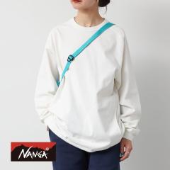 NANGA�i�i���K�jECO HYBRID OVERSIZED L/S TEE�i�G�R�n�C�u���b�h �I�[�o�[�T�C�Y �����O�X���[�u�e�B�[�j�t�F���[���[�� T�V���c ���� 
