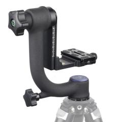 ARTCISE ジンバル雲台 アルミ合金 360度回転 パノラマ アルカスイス規格 クイックシュー 三脚ヘッド DSLR 望遠レンズ デジタル一眼レフカ
