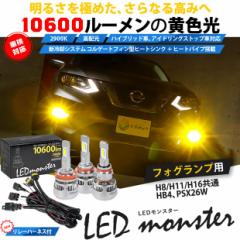 P LED MONSTER L10600 tHOvLbg 10600lm CG[ 2900K H8/H11/H16 HB4 PSX26W 