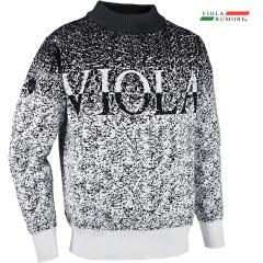 VIOLA rumore ���B�I�� �r�I�� �j�b�g �Z�[�^�[ ���b�N�l�b�N �O���f�[�V���� �����Y mens(�u���b�N��) 52135