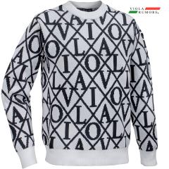 VIOLA rumore  ���B�I�� �r�I�� �j�b�g �Z�[�^�[ �N���[�l�b�N ���S �_�C���� �����Y mens(�z���C�g��) 62125