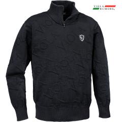 VIOLA rumore ���B�I�� �r�I�� �j�b�g ���S�� �W���K�[�h �Z�[�^�[ �n�C�l�b�N ��ZIP �����Y(�u���b�N��) 62126