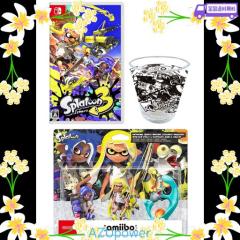 オリジナル輸送箱で配送】スプラトゥーン3 -SWITCH +AMIIBO トリプル