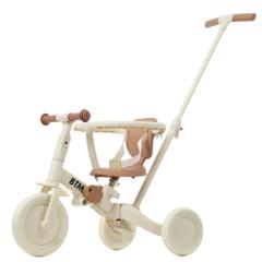 三輪車 折りたたみ 手押し棒付き 4WAY キッズバイク 乗用玩具 二輪車