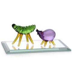 スワロフスキー Swarovski 置物 マウス ネズミ PIONIER BOBBY AND