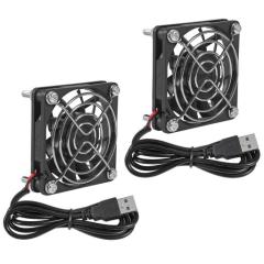 シロッコファン GDSTIME シロッコファン 2PCS 75 MM X 30 MM 12V DC ブロワーファン