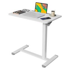HLFURNITURE L字デスク パソコンデスク 棚板高さ調節可能 幅138CM