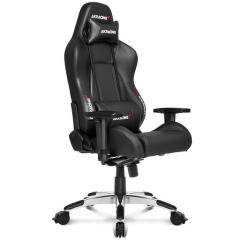 AKRACING オフィスチェア PREMIUM カーボンブラック 高耐久PUレザー