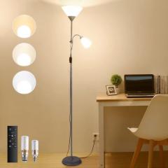 Huakey Home フロアライト 北欧 LED フロアスタンド 間接照明12W