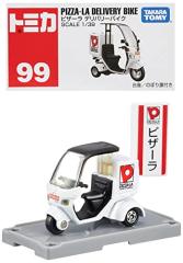 トミカピザーラデリバリーバイクー 送料無料》タカラトミー トミカ No.99 ピザーラ デリバリーバイク (箱