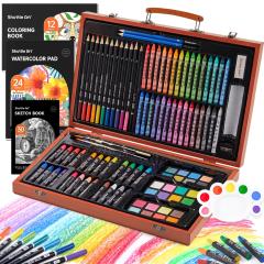 Shuttle Art お絵かきセット アートセット 画材セット 118点 色鉛筆