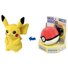 ポケットモンスター ポケモンくるりんぬいぐるみ ピカチュウの通販はau