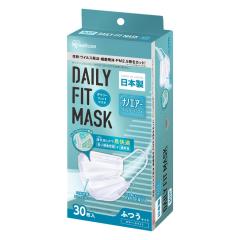 アイリスオーヤマ(IRIS OHYAMA) ナノエアーマスク ふつうサイズ 30枚入 日本製 不織布マスク 涼しい 通気性UP 蒸れにくい 息快適 耳が痛