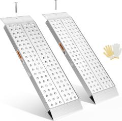 gardhom ラダーレール 長さ100CM 幅広 28CM 荷重680KG アルミ製 軽量