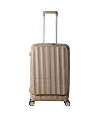 イノベーター スーツケース フロントオープン【55L】 3.9kg カフェラテ