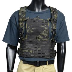 AGILITE プレートキャリア K19 レーザーカットMOLLE [ ブラック