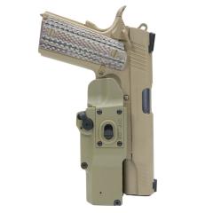 SAFARILAND レッグホルスター SLS M1911 レール非対応 ガバメント系 右