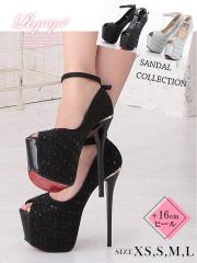 �L���o�p���v�X Ryuyu  �I�[�v���g�D�p���v�X �A���N���X�g���b�v �L���o�N�� 16cm�q�[�� ���r �L���o �p���v�X �L��