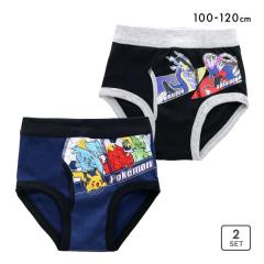 ポケットモンスター 男児 ブリーフ 2枚組 綿100% キッズ ジュニア パンツ 100 110 120 ポケモン pokemo