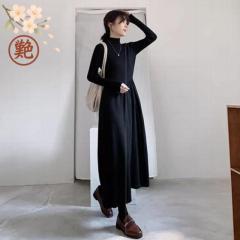 ワンピース ハロウィン ロリータ ウイッチ風 レトロ風 ロング丈