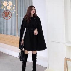 ポンチョ 大きいサイズ チェスターコート 暖かい ケープ カジュアル ケープ ビジネス 無地 通勤 秋冬 チェスター オフィス コート 着痩せ