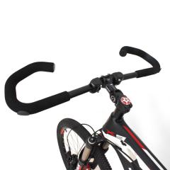 マウンテンバイク用自転車バタフライハンドルバー調節可能な折りたたみ