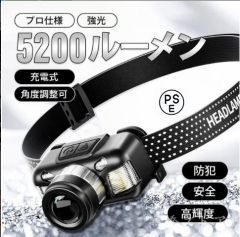 冨士灯器 ZEXUS LEDヘッドライト充電式 ZX-R740 ZR-03付 (ヘッドライト