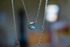 NK02 �׍H���� ��Ύ� �V�R �� �g�p�[�Y topaz ���֗� �l�b�N���X �����A�����M�[�Ή� 18KGP �z���C�g�S�[���h ���j�� ������ �v���[���g