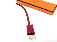 □新品同様□ HERMES エルメス ボックスカーフ シルバー金具 バッグ