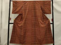 平和屋着物■上質な紬 矢絣 正絹 逸品 AAAS0290sx
