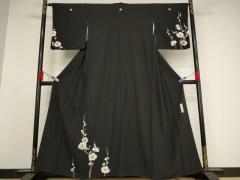 平和屋着物▽訪問着 単衣 刺繍 枝蕾 正絹 逸品 DAAV5767azの通販はau