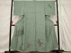 平和屋着物○本加賀友禅作家 木村真佐子 訪問着 枝花文 正絹 逸品