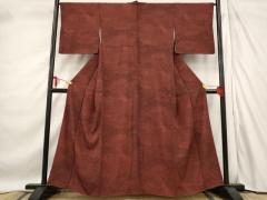 平和屋着物○染色作家 斉藤三才 小紋 縞 正絹 逸品 AAAT2278ckの通販は