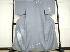 平和屋着物○訪問着 友禅 蛍暈し 枝花文 正絹 逸品 AABG6587csの通販は