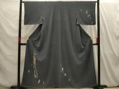 平和屋着物○西陣 川島織物 六通柄 本袋帯 唐織 舞花 金糸 正絹 逸品