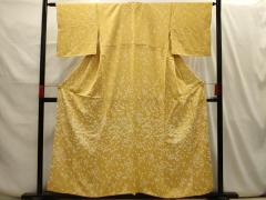 平和屋着物●訪問着　友禅　刺繍　草花文　暈し染め　金銀彩　正絹　逸品　AABH3044ph 平和屋着物○訪問着 友禅 刺繍 草花文 暈し染め 金銀彩 正絹 逸品