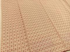 平和屋着物■上質なお召 矢絣文様 正絹 逸品 BAAM3727xi