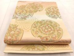 平和屋着物○上質な小紋 絞り 丸文 黒地 正絹 逸品 DAAW5084udの通販は