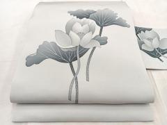 平和屋着物▽上質な紬 単衣 霞文 正絹 逸品 DAAV5796azの通販はau PAY