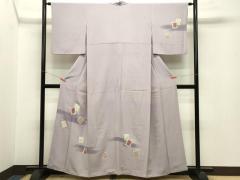 平和屋着物○訪問着 エ霞舞花文 正絹 逸品 CABJ6479utの通販はau PAY