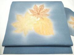 平和屋着物○十日町 名門 滝泰謹製 訪問着 辻が花 絞り 暈し染め 金彩