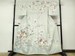 平和屋着物＊夏物　小紋　絽　芝文　洗える着物　AABA6632jd 平和屋着物＊夏物 小紋 絽 芝文 洗える着物 AABA6632jdの通販はau PAY
