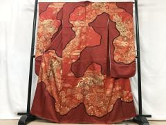 平和屋着物□上質な小紋 鹿の子文 正絹 逸品 未使用 CABE7626evの通販