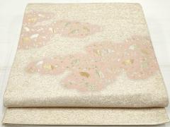 平和屋着物○六通柄袋帯 唐獅子 本金箔 正絹 逸品 CAAX7482hyの通販は