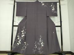 平和屋着物▽訪問着 単衣 雪芝文 金彩 正絹 逸品 AABA9142jhの通販はau